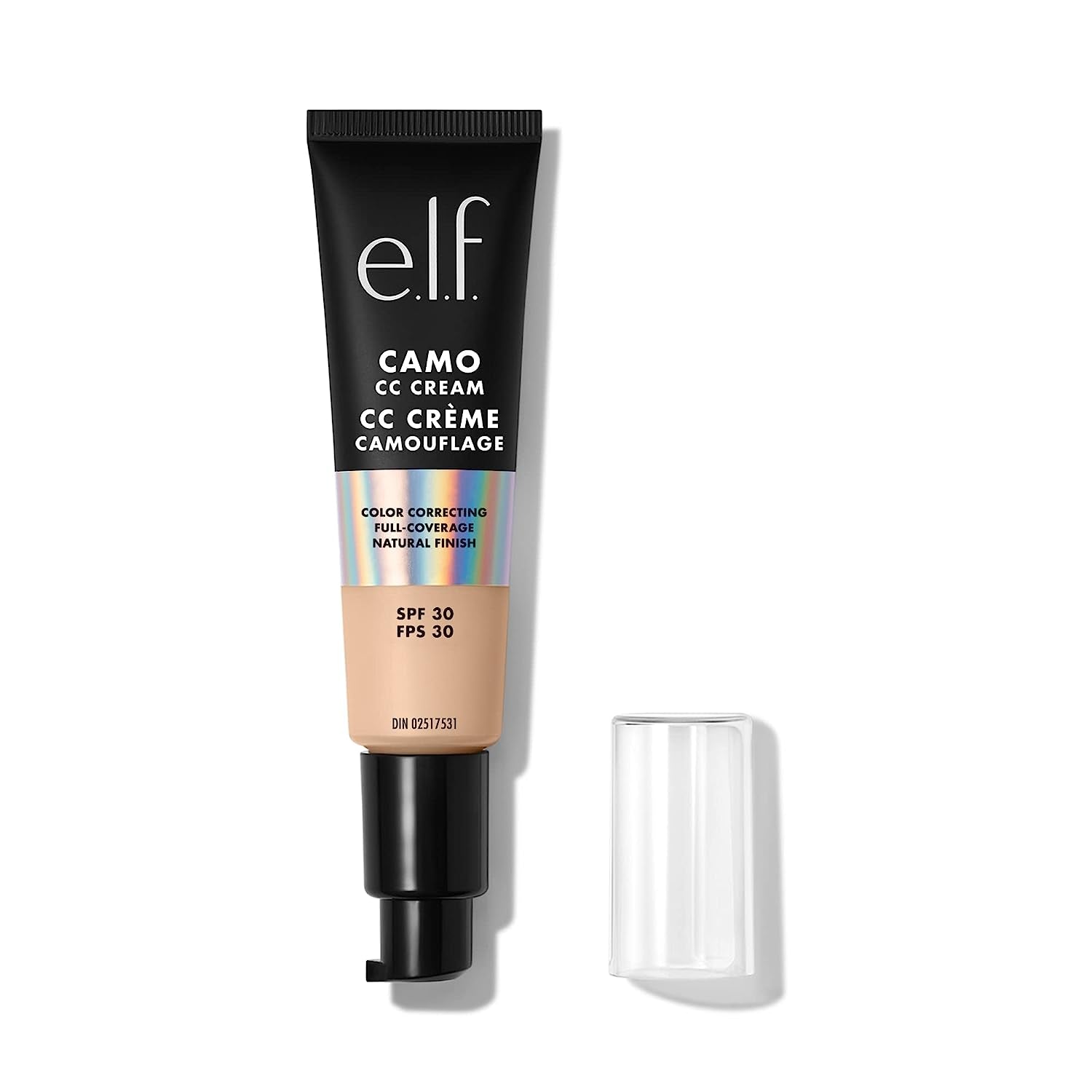Camo CC Cream, SPF 30 Color-Correcting Medium-To-Full Coverage Face Foundation, Delivers an Airbrushed Finish, Vegan & Cruelty-Free, Rich 650 C