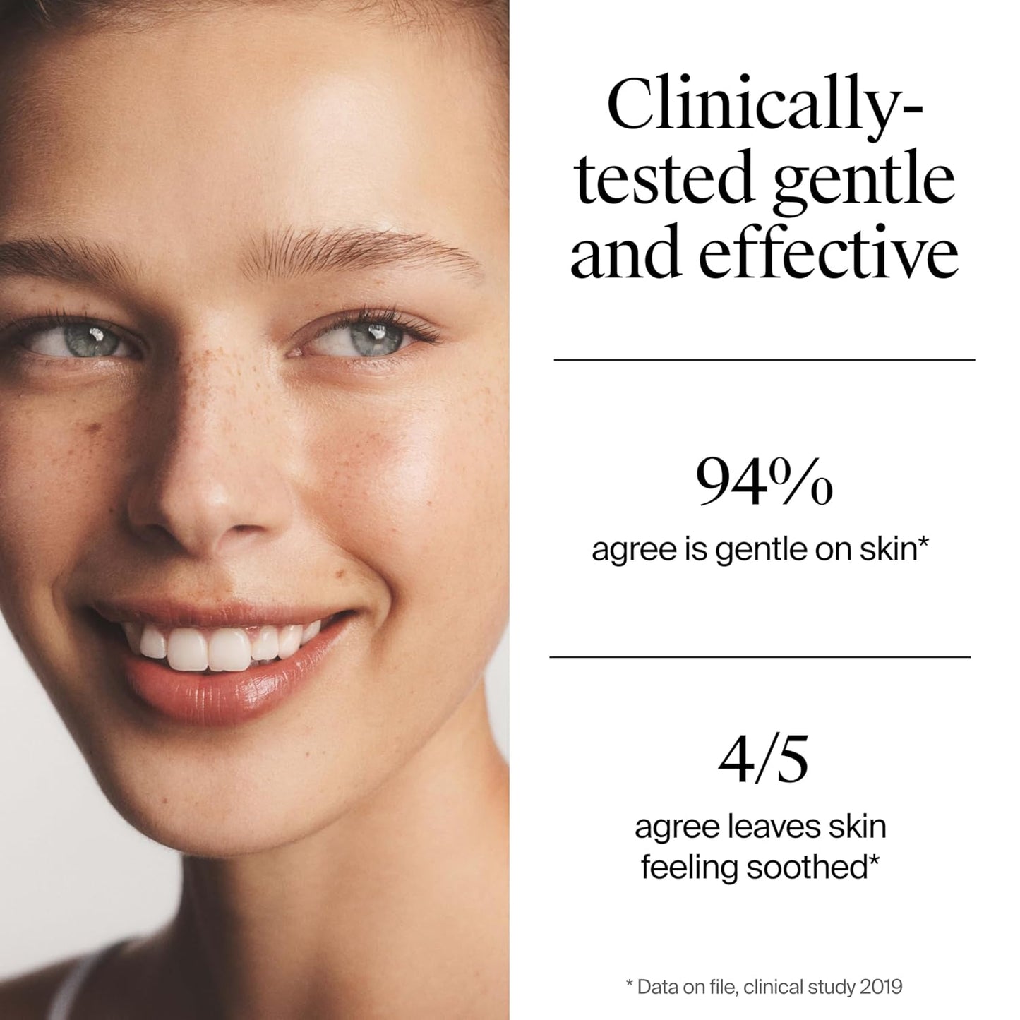 Hydro Boost Face Wash Soothing Milk Cleanser, Fragrance Free Hydrating Facial Cleanser with Hyaluronic Acid, Sensitive Skin Face Wash & Makeup Remover, 7.8 Fl Oz