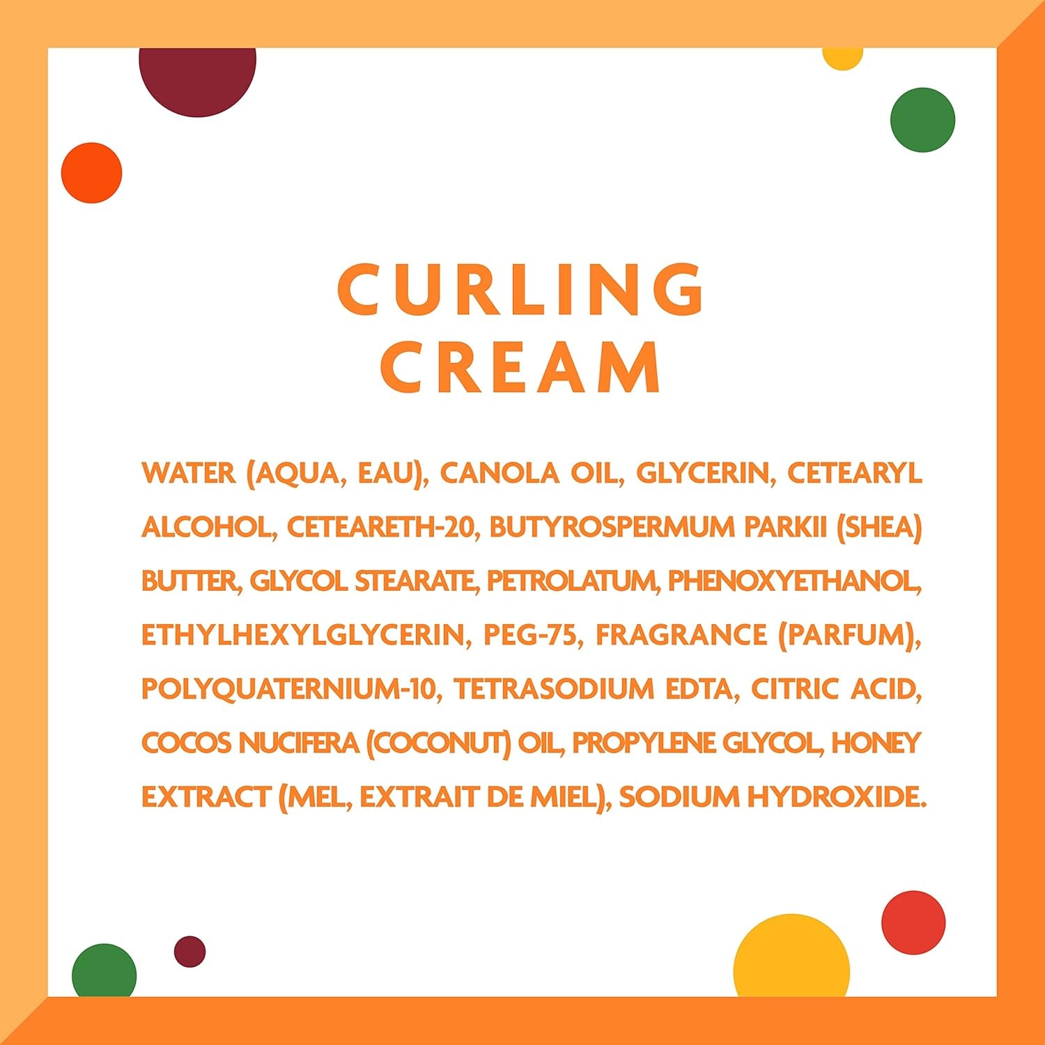 Care for Kids Paraben & Sulfate-Free Curling Cream with Shea Butter, 8 Oz (Pack of 3)