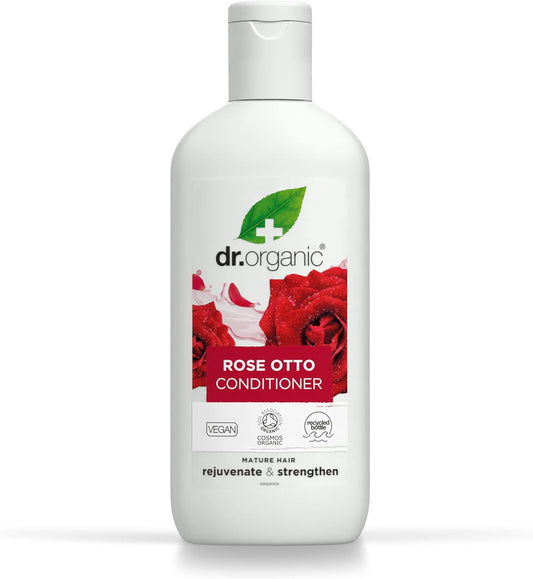 Rose Otto Conditioner, , Natural, Vegan, Cruelty-Free, Paraben & Sls-Free