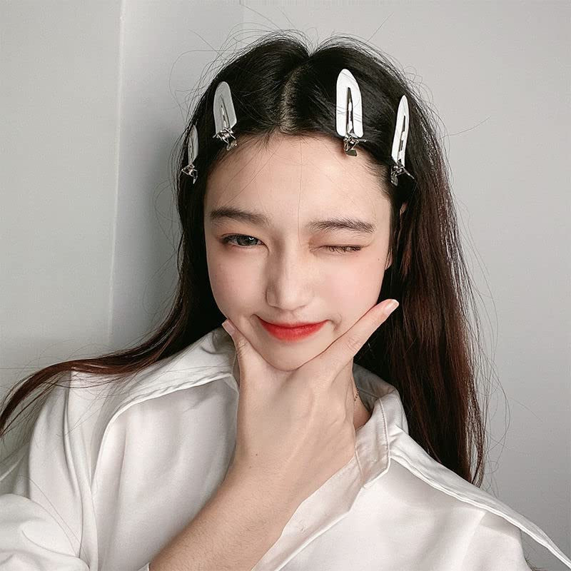 No Bend Hair Clips for Styling Sectioning, No Crease Hair Clip Barrettes for Women Hair Styling Accessories for Girls No Dent Makeup Hair Clips Alligator 20Pcs