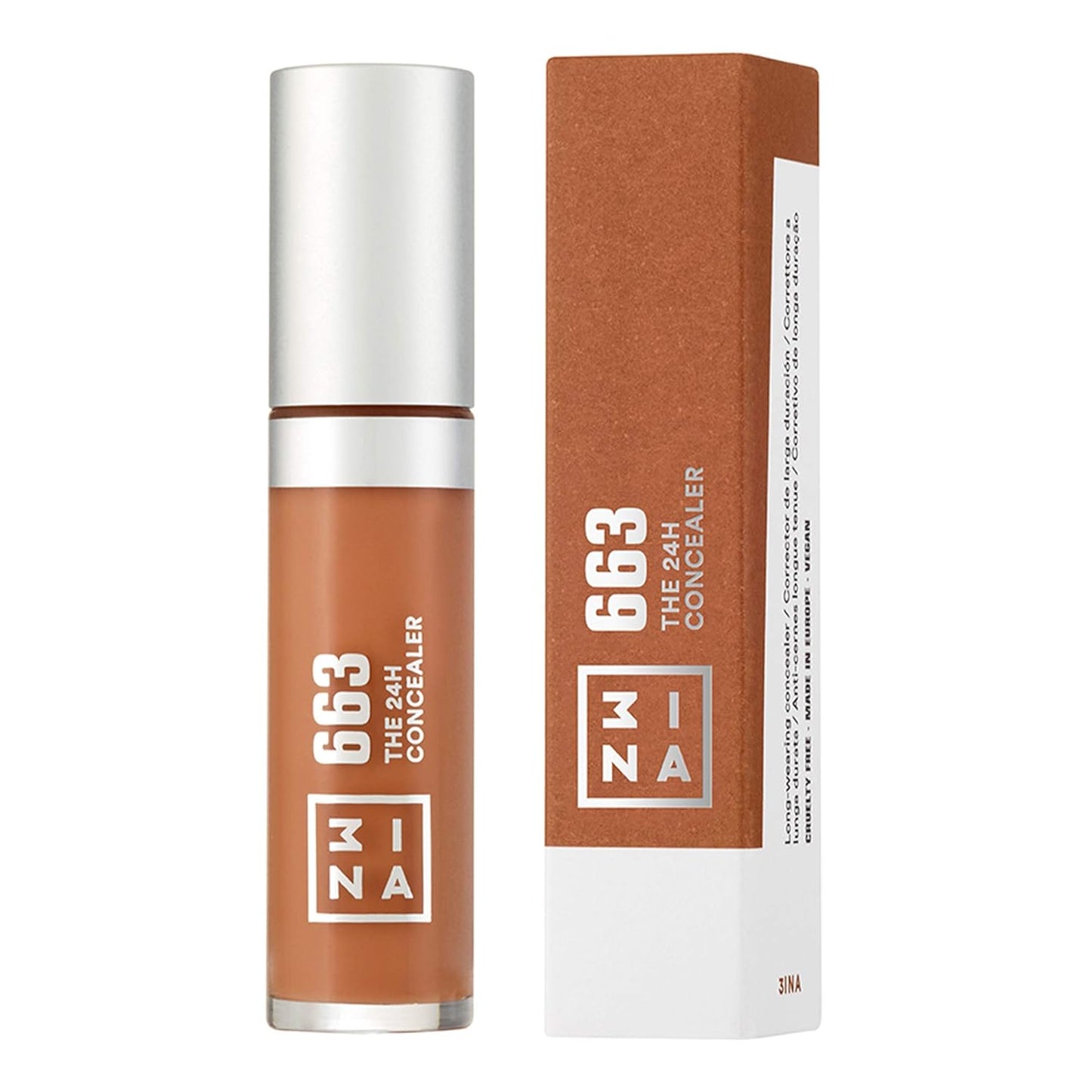 the 24H Concealer – Long-Wear, Buildable and Crease-Resistant under Eye Concealer – Poreless and Medium to Full Coverage Make up – 663 – 0.15 Oz