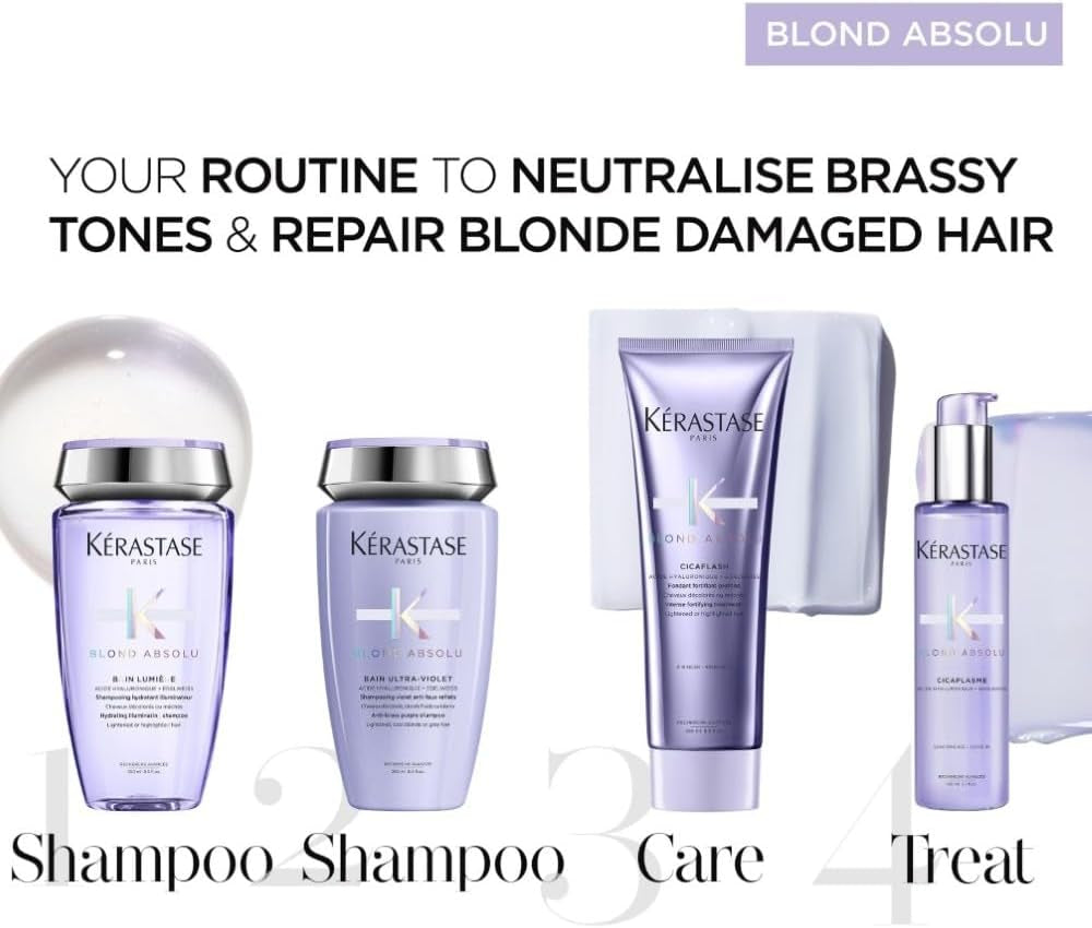 Kérastase Blond Absolu, Routine for Damaged Blonde Hair Incl. Bleached and Highlighted Hair,