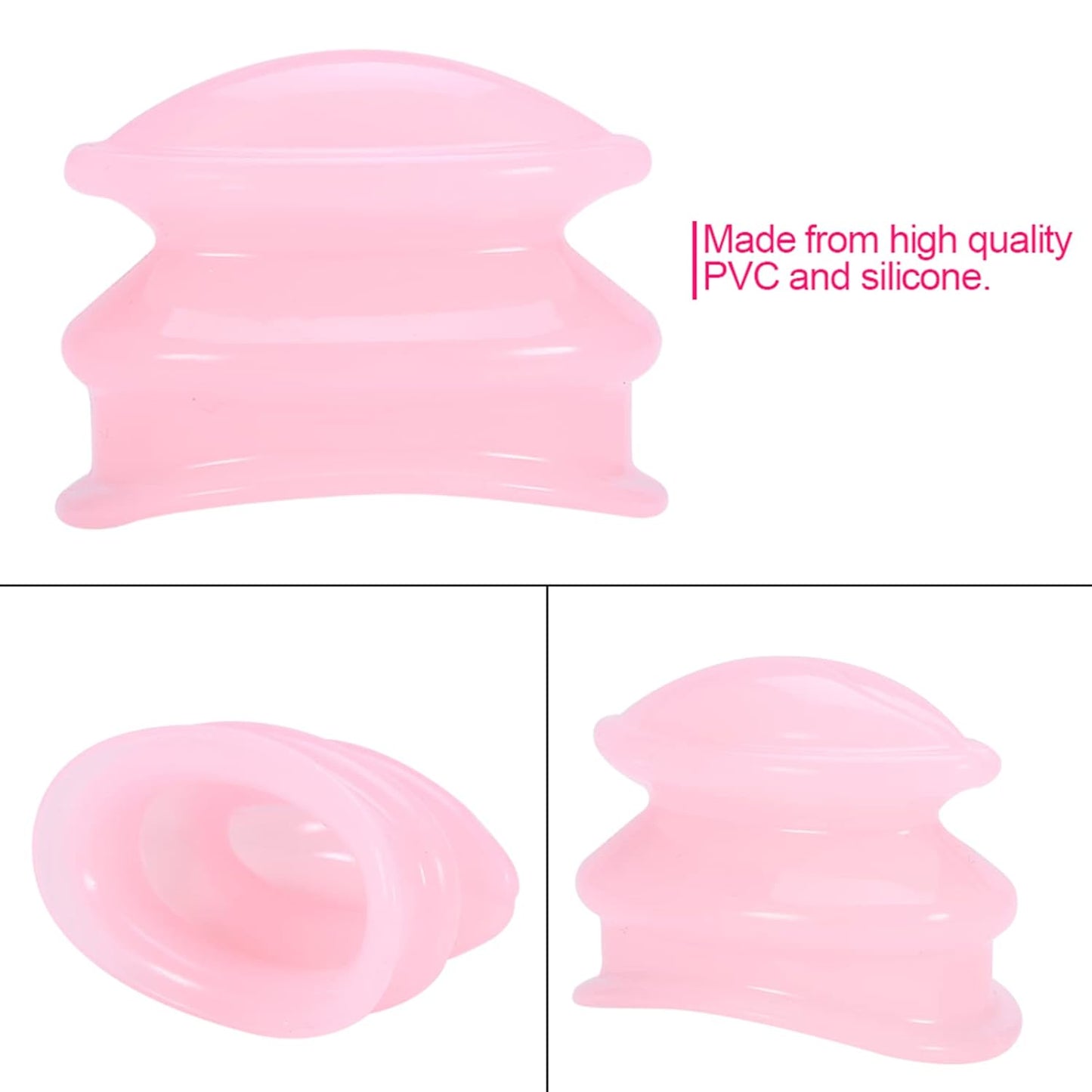 Transparent Silicone Lip Enhancement Beauty Device, Women Lip Plumper, Mouth Beauty Tool, Women Silicone Lip Plumper Enhancer Lip Suction Device Lip Plumperslips