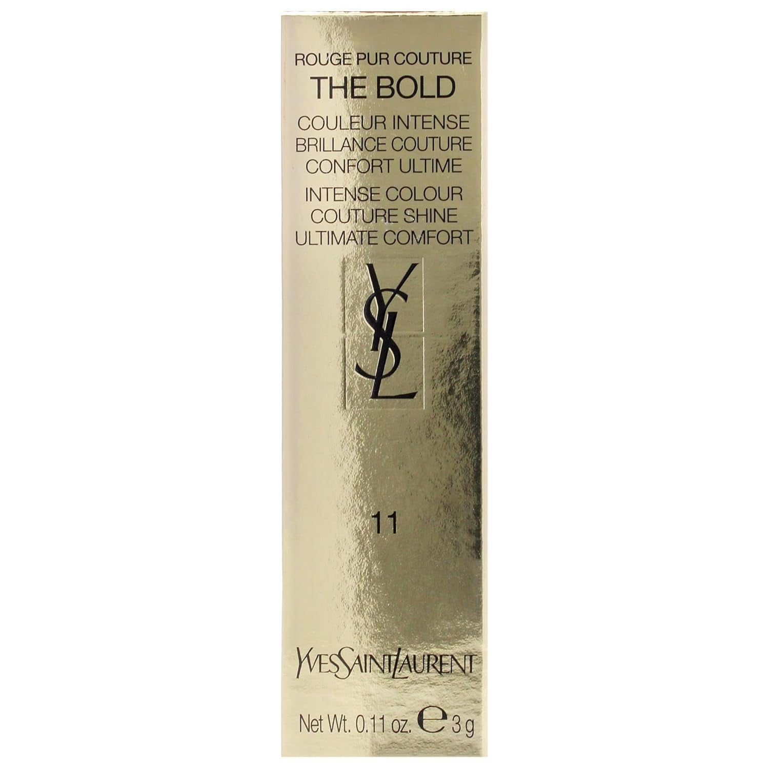 Rouge Pur Couture the Bold Lipstick - 11 Nude Undisclosed for Women - 0.11 Oz Lipstick