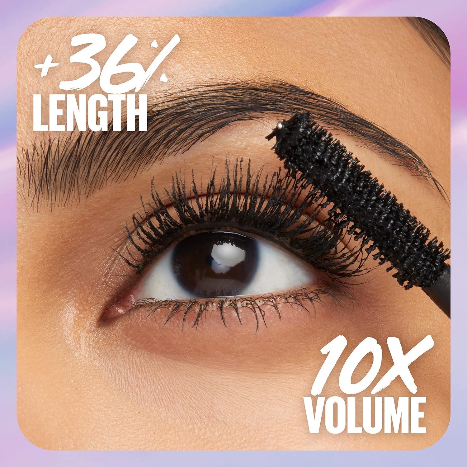 the Falsies Surreal Extensions Washable Mascara, Volumizing, Lengthening Mascara Make Up, Brownish Black, 1 Count