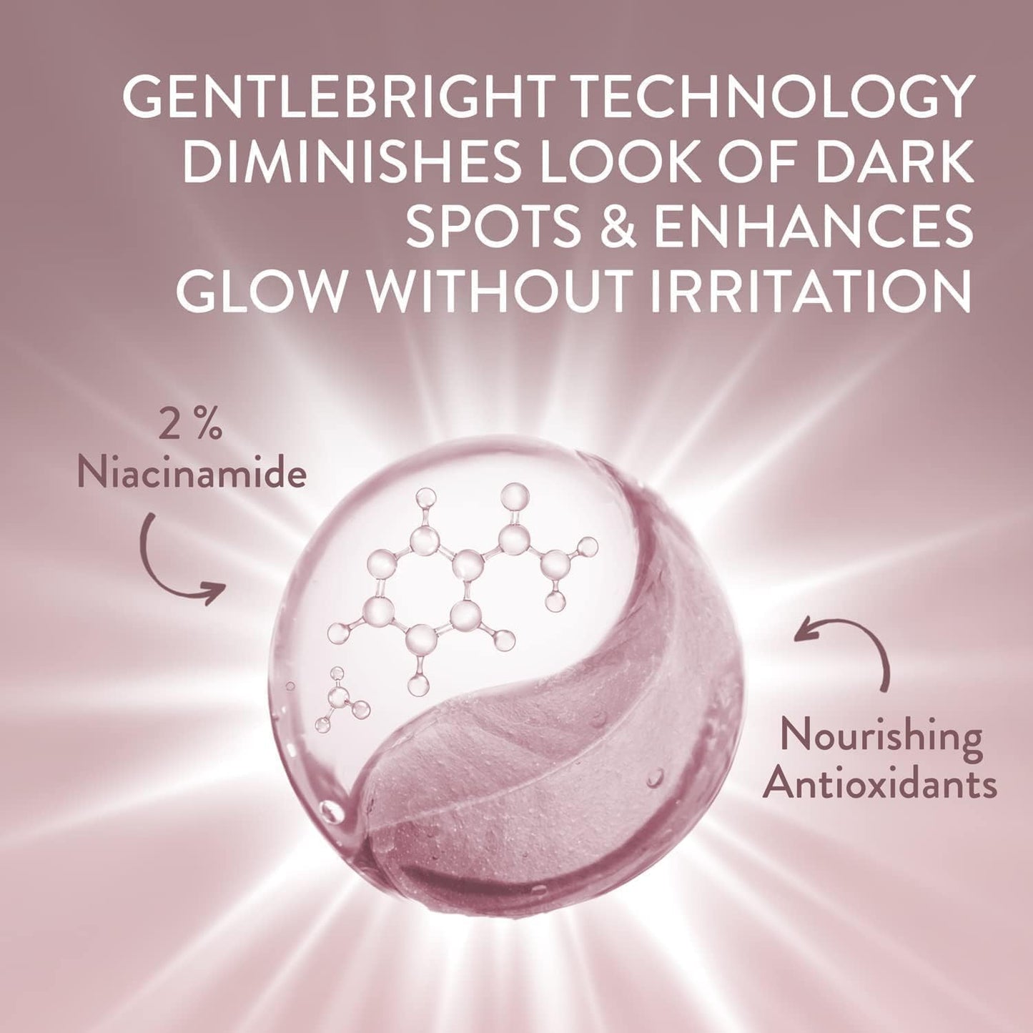  Radiance Brightening Skin Care Bundle with Face Day Cream, Night Cream, Facial Toner with Niacinamide 