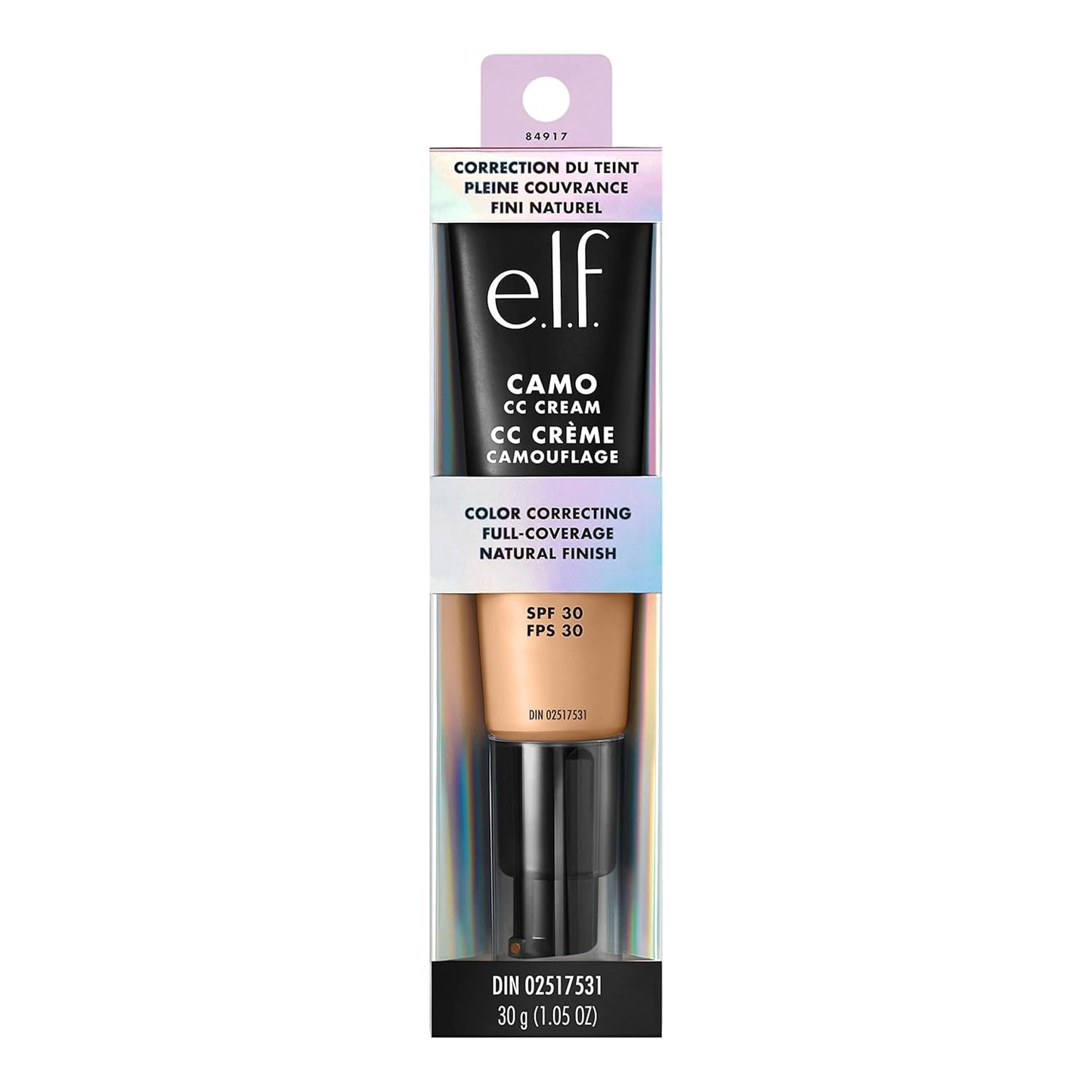 Camo CC Cream, Color Correcting Medium-To-Full Coverage Foundation with SPF 30, Medium 330 W, 1.05 Oz (30G)