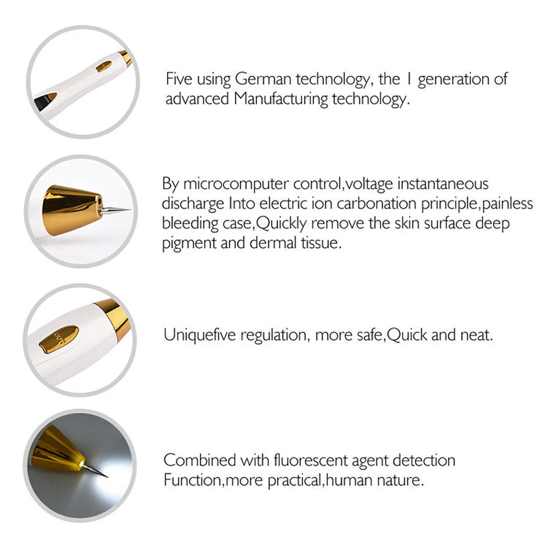 Compact Mole Eraser Beauty Device