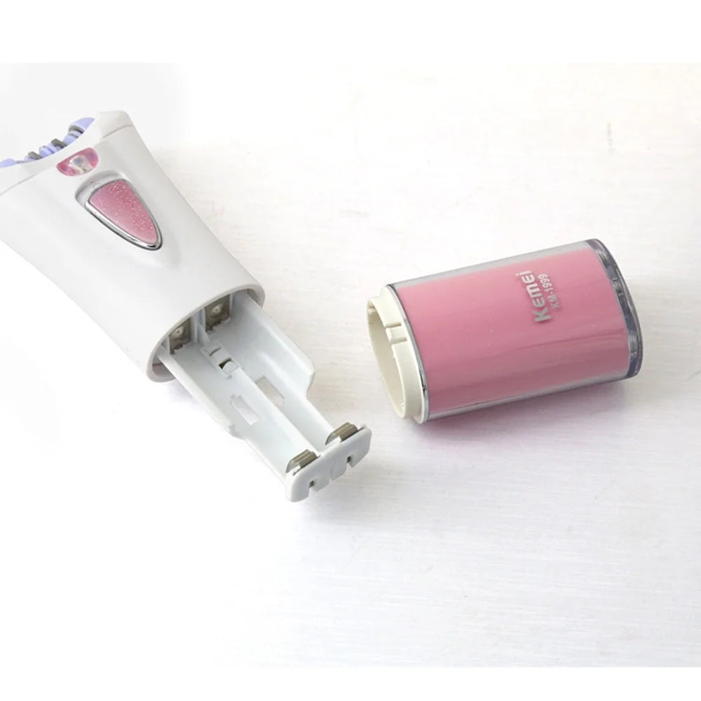 Mini Electric Epilator Hair Remover Epilator USB Rechargeable Womens Body Hair Removal Portable Lady Armpit Hair Shaver Travel Bikini Hair Removal