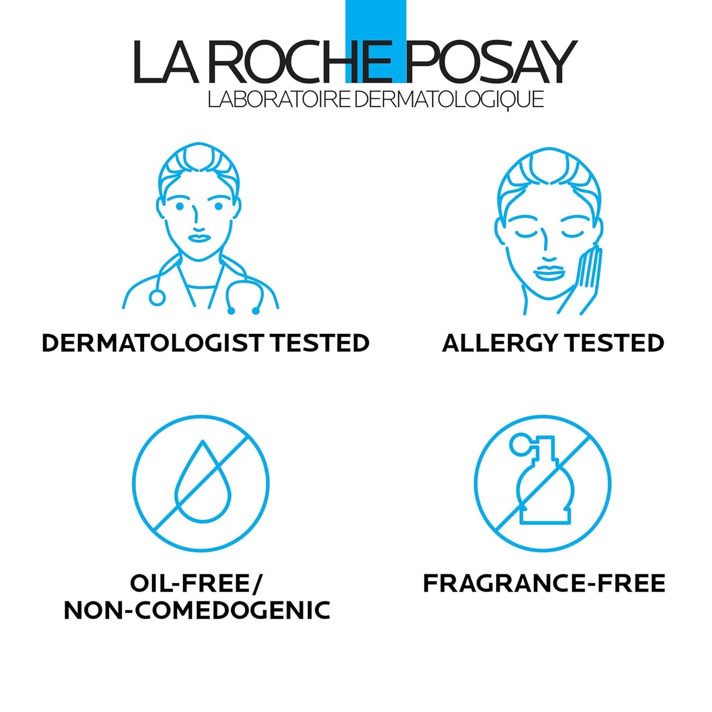 La Roche-Posay Toleriane Double Repair Face Moisturizer, Daily Moisturizer Face Cream with Ceramide & Niacinamide for All Skin Types, Immediate Comfort & Long Lasting Hydration, Fragrance Free